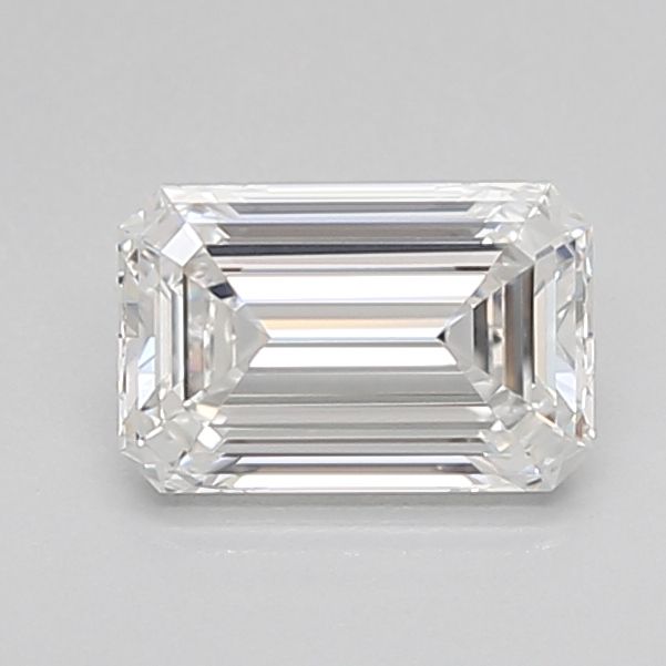 IGI Certified Emerald Cut Diamond / 100% Eye-Clean / VVS or Higher Clarity Grade