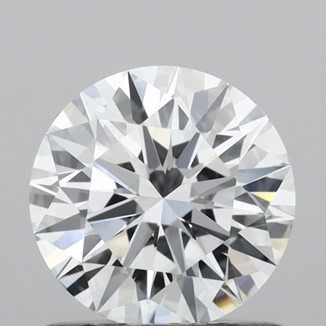 IGI Certified Round Cut Diamond / 100% Eye-Clean / VVS or Higher Clarity Grade